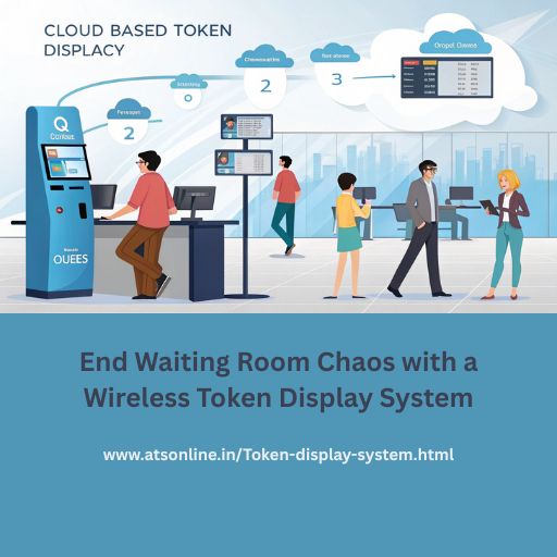 ATS Token Display System | Wireless Queue Management Software