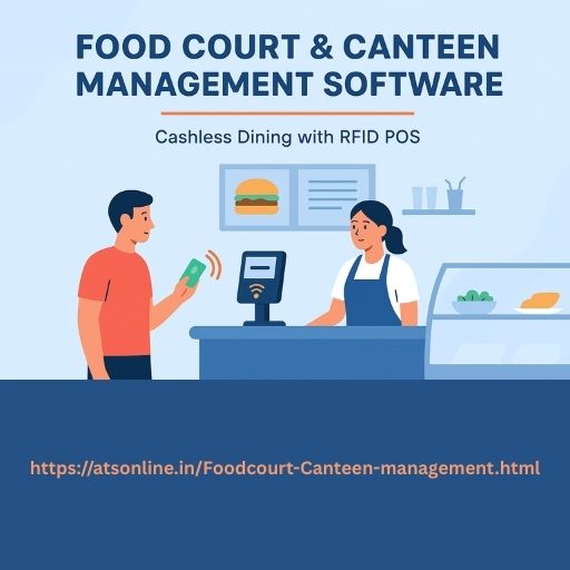 RFID Card Food Court & Canteen Management Software | ATS