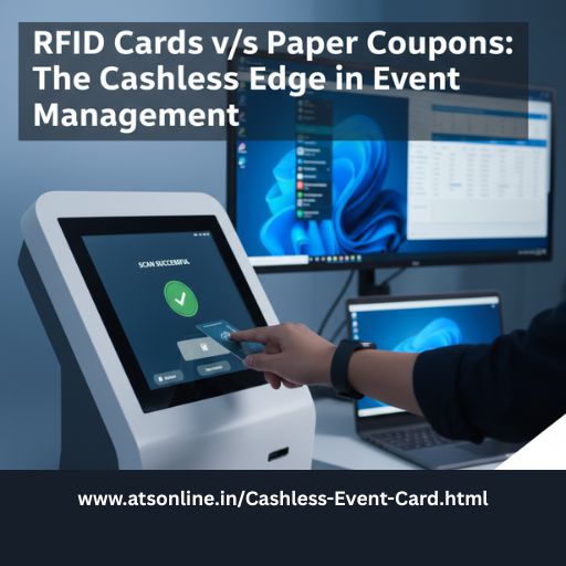 RFID Card vs Paper Coupons - Cashless Edge for Events | ATS Online