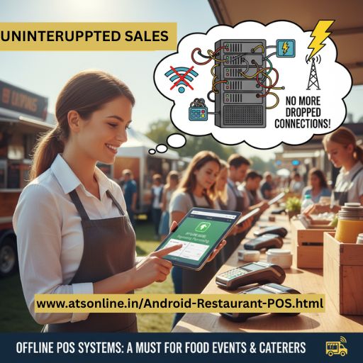 Offline POS for events and caterers