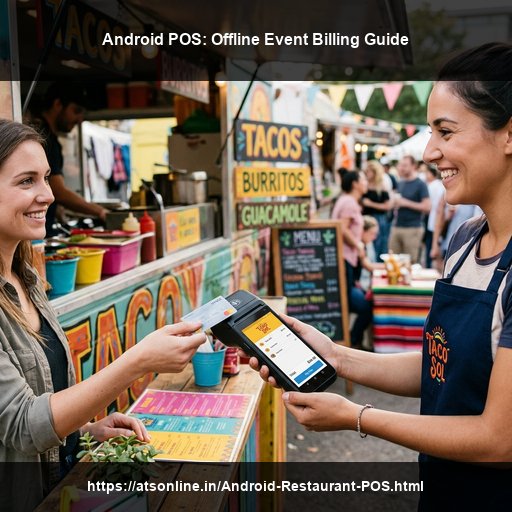 Android POS for Events and Pop-Up Stalls Offline Billing Guide