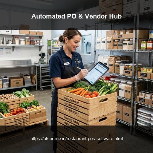 Automated Purchase Orders and Vendor Management for Busy Restaurant Store Rooms
