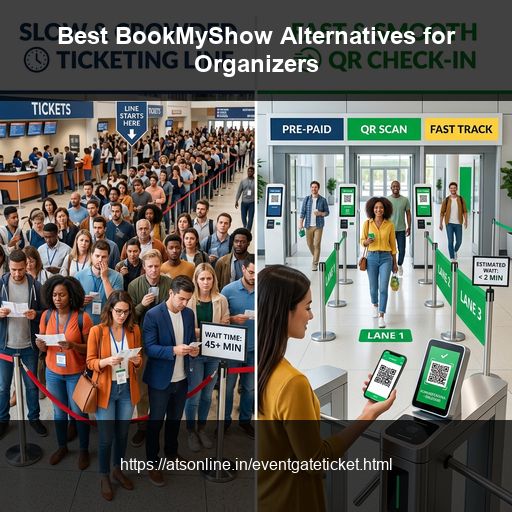 Best BookMyShow Alternatives for Indian Event Organizers