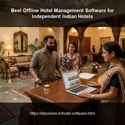 The Best Offline Hotel Management software for Independent Hotels in India