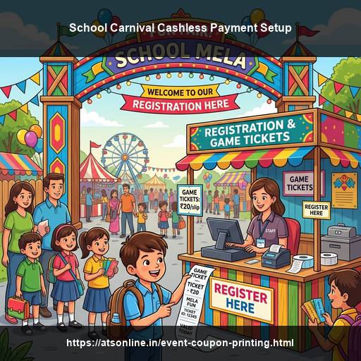 How to Set Up a Cashless Payment System for School Carnivals & Charity Fairs