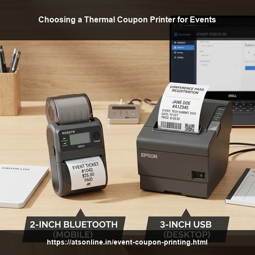 How to Choose a Thermal Coupon Printer for Temporary Food Courts and Events