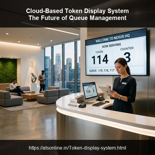 Cloud-Based Token Display System: The Future of Queue Management