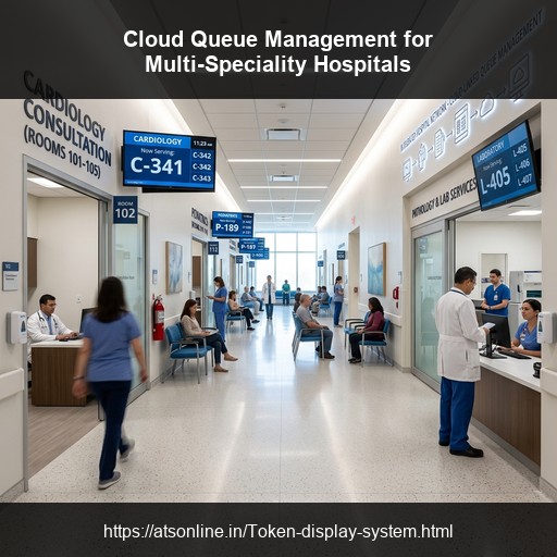 Cloud-Based Queue Management System for Multi-Speciality Hospitals