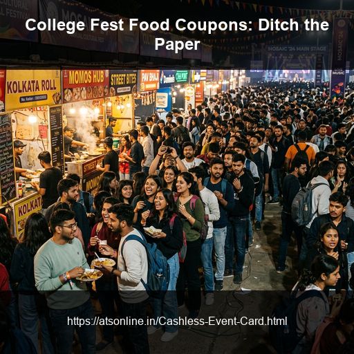 College Fest Food Coupon System: Ditch the Paper, Go Digital