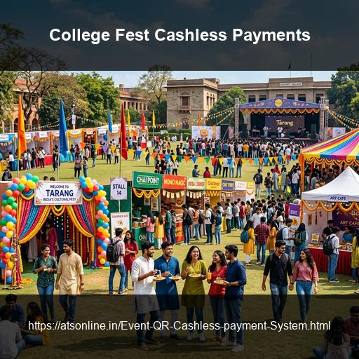 Cashless Payment System for College Fests and Campus Events in India
