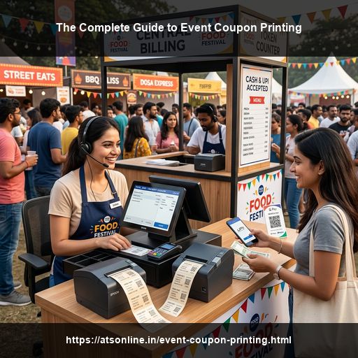 The Complete Guide to Event Coupon Printing: Cashless Fests & Exhibitions