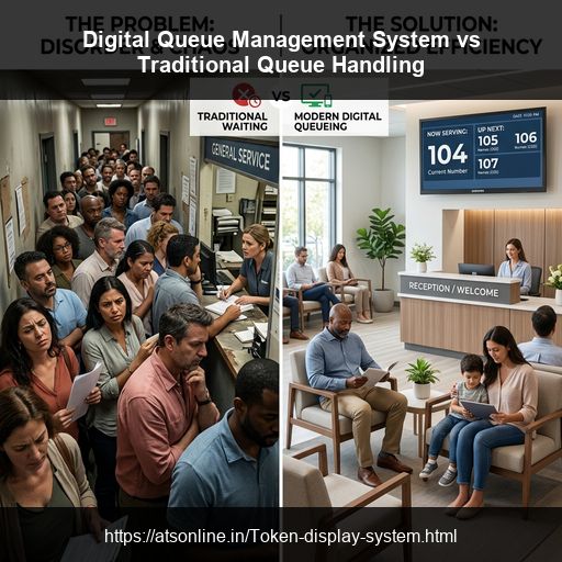Digital Queue Management System vs Traditional Queue Handling
