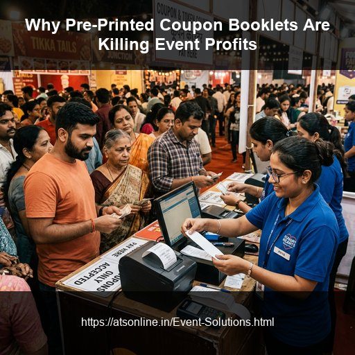 Why Pre-Printed Coupon Booklets Are Killing Your Event Profits