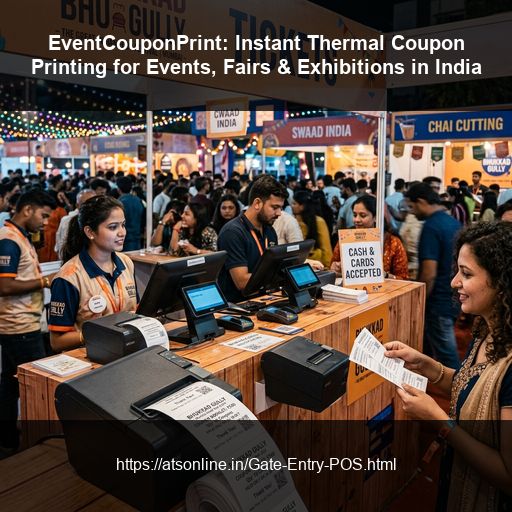 EventCouponPrint: Instant Thermal Coupon Printing for Events, Fairs & Exhibitions in India