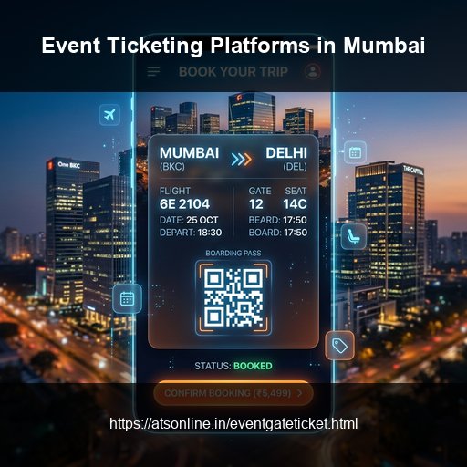 Online Event Ticketing Platforms in Mumbai
