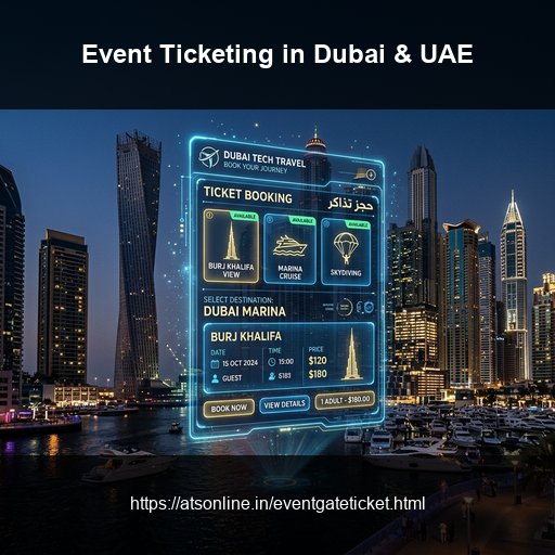 Event Ticketing for Dubai and UAE