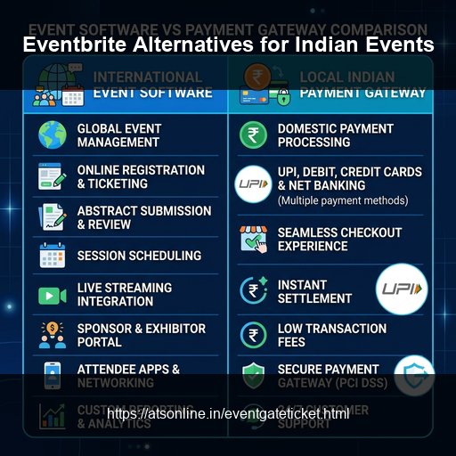 Eventbrite vs EventGateTicket for Indian Events