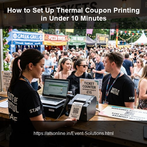 How to Set Up Thermal Coupon Printing for a Food Festival in Under 10 Minutes