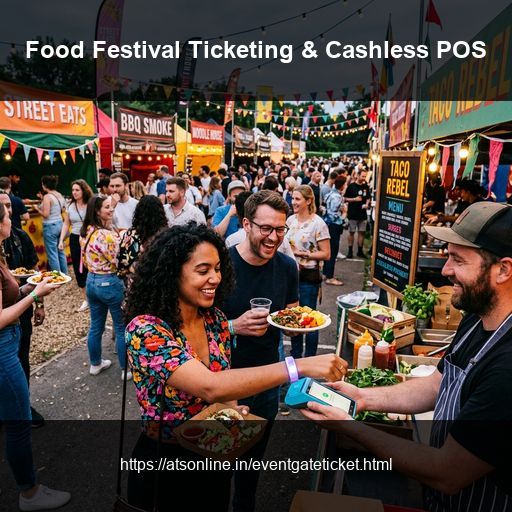 Food Festival Ticketing and Cashless Payments India
