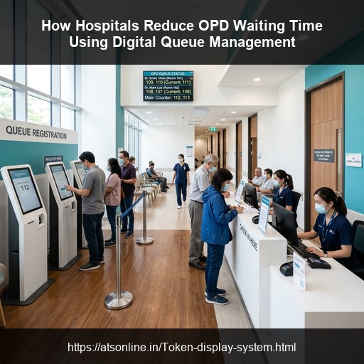 How Hospitals Reduce OPD Waiting Time Using Digital Queue Management