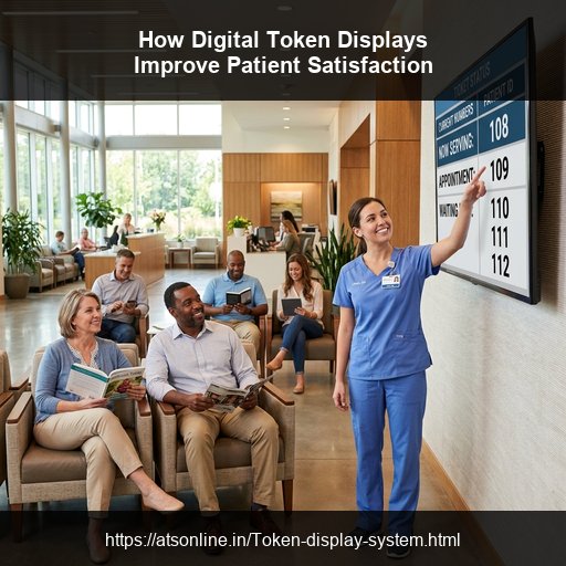 How Digital Token Displays Improve Patient Satisfaction