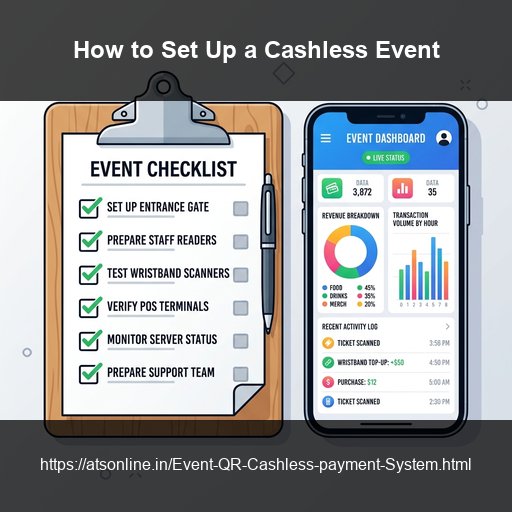 How to Set Up a Cashless Event in India: Step-by-Step Checklist for Organizers