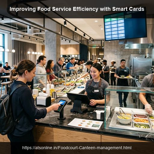 Improving Food Service Efficiency with Smart Cards