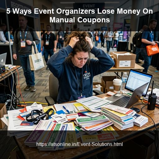 5 Ways Event Organizers Lose Money On Manual Coupons