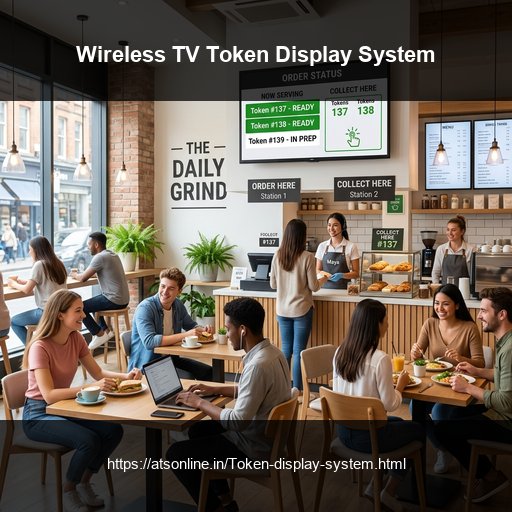 Modernizing Customer Queues: How Wireless Smart Token Displays on TV Eliminate Counter Crowding and Missed Orders