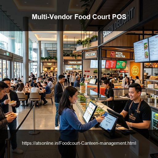 Multi-Vendor Food Court POS: How Centralized Cashless Systems Eliminate Coupon Fraud and Automate Settlements