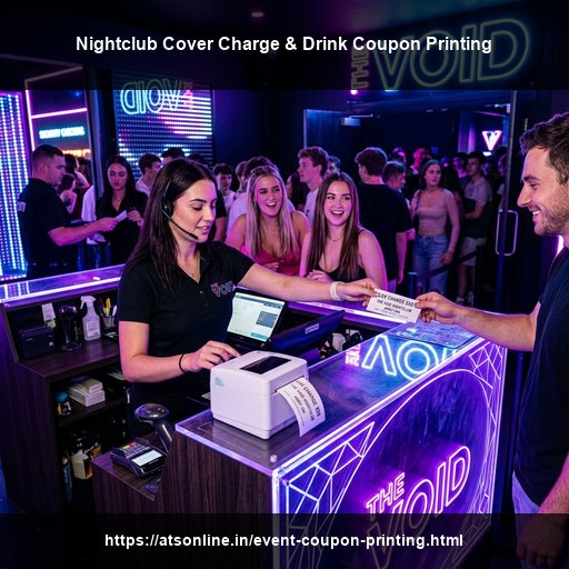 How Nightclubs Secure Cover Charges with Thermal Coupon Printing