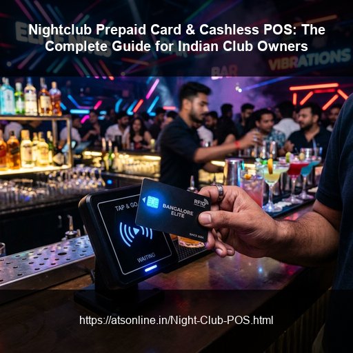 Nightclub Prepaid Card & Cashless POS: The Complete Guide for Indian Club Owners