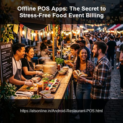 Offline POS Apps for Food Event Billing