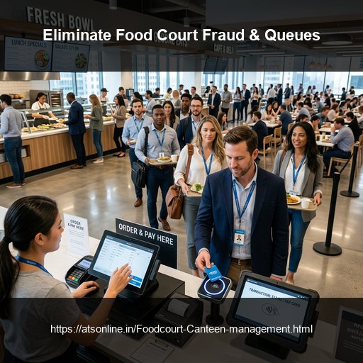 How Offline RFID Card POS Systems Eliminate Food Court Coupon Fraud and Queue Delays
