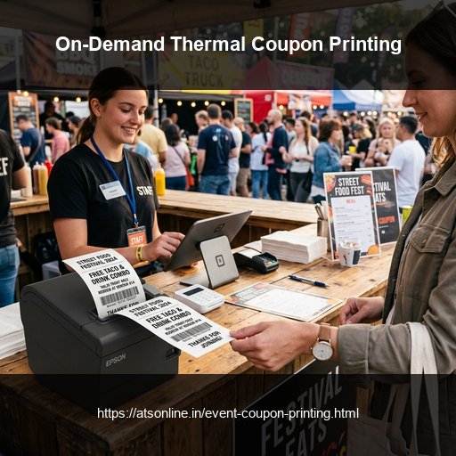 Why On-Demand Thermal Coupon Printing Beats Pre-Printed Coupon Booklets at Events