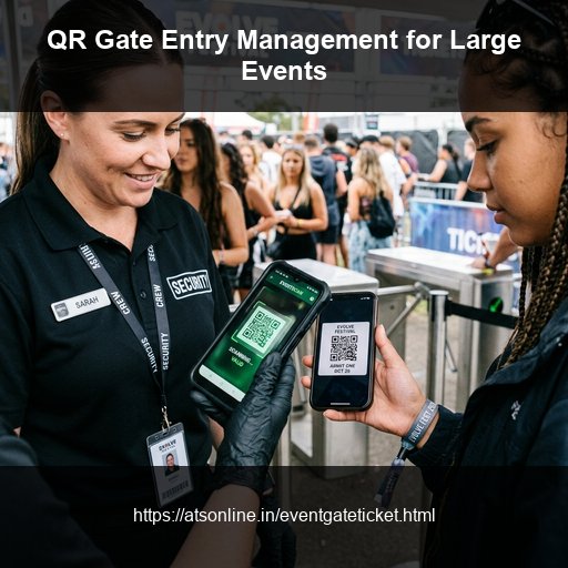 How to Manage Gate Entry at Large Events with QR Code Scanning