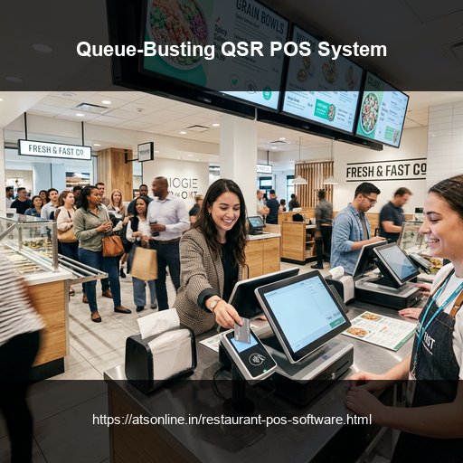 Queue-Busting POS for QSRs: How Fast-Casual Restaurants Double Peak Hour Counter Throughput