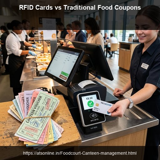 RFID Cards vs Traditional Food Coupons: The Cashless Dining Edge