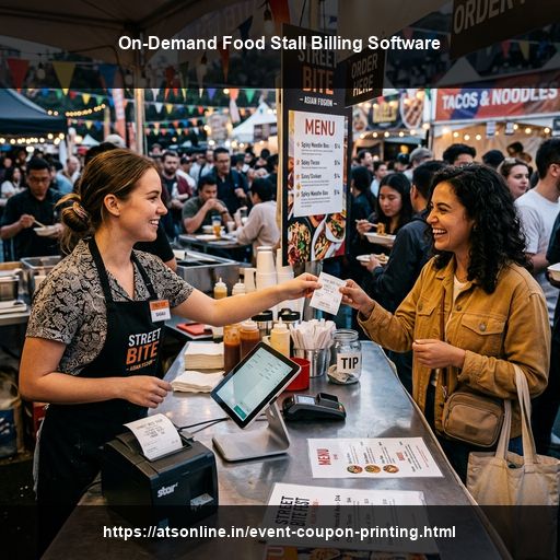 How to Simplify Food Stall Billing at Fests with On-Demand Coupon Printing