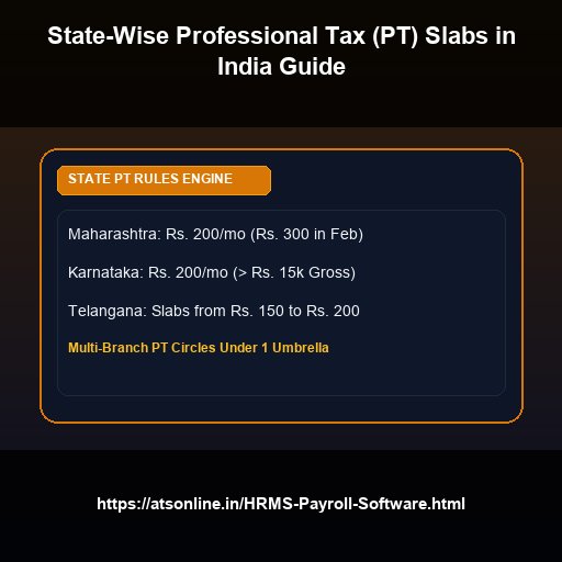 State-Wise Professional Tax (PT) Slabs in India Guide
