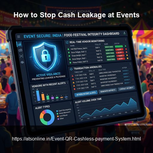 How to Stop Cash Leakage and Revenue Pilferage at Events: The Complete Organizer's Guide