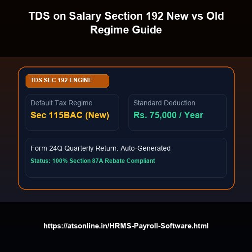 TDS on Salary Section 192 New vs Old Regime Guide