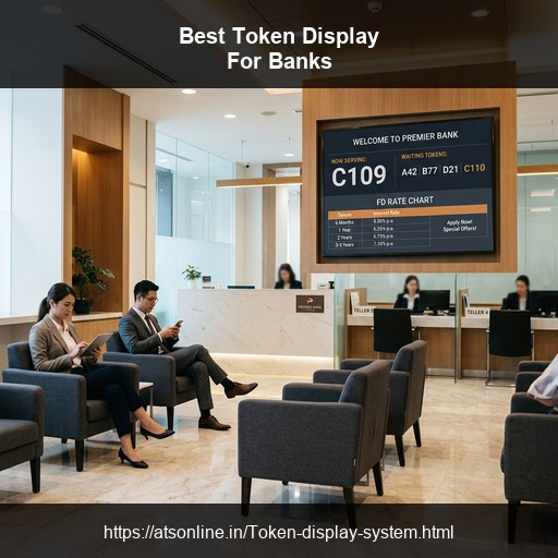 Best Token Display System for Banks and Finance Offices