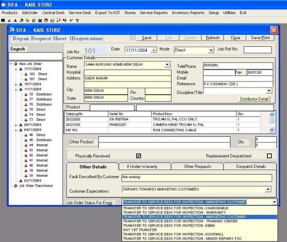 Canteen management system