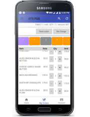 Mobile Tablet KOT Ordering for Restaurant