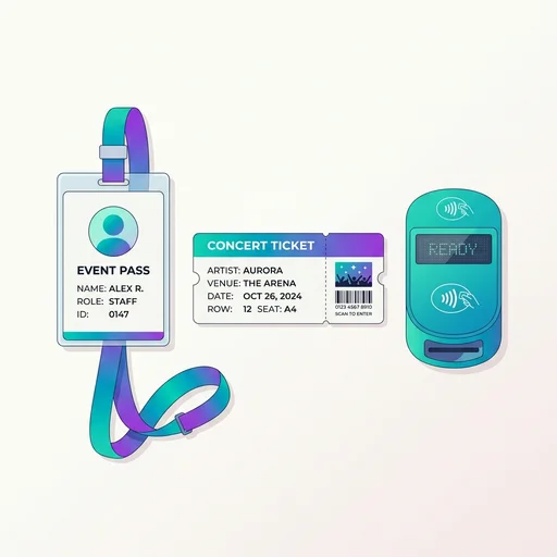 Cashless Event Card