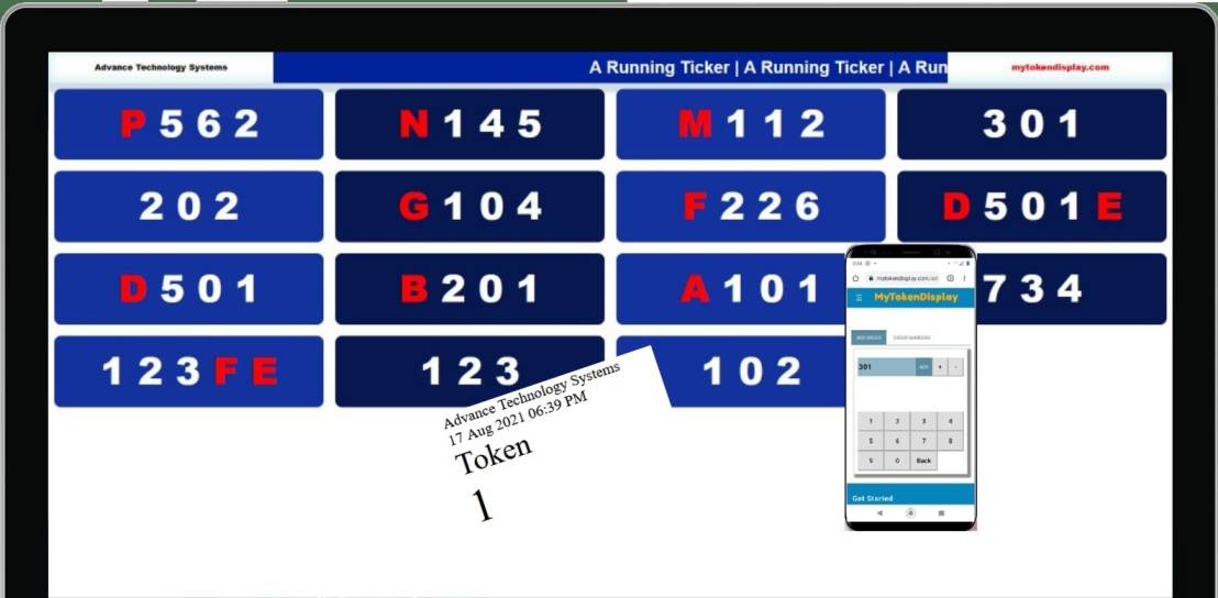 Token Display System